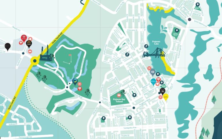 Pegasus Woodend and Ravenswood Residents Street Map