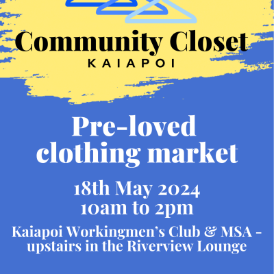 Community Closet, Pre-Loved Clothing Market