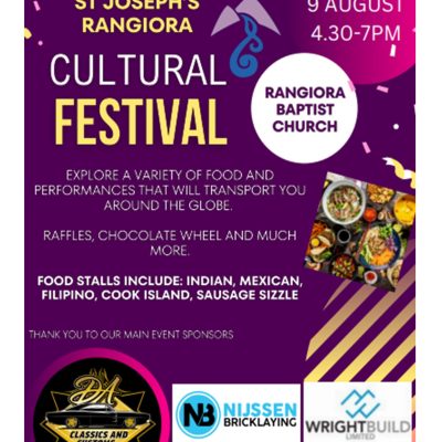 St Joseph’s Rangiora Cultural Festival