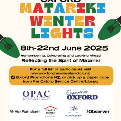 Oxford Matariki Winter Lights 2025