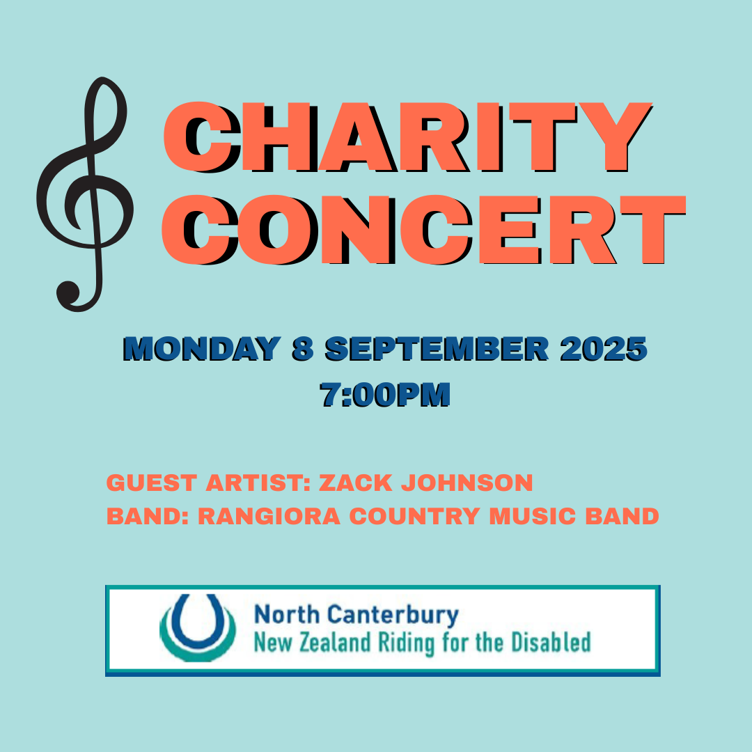 Rangiora Country music charity concert