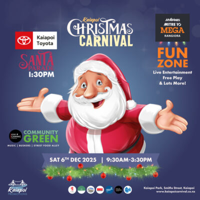 Kaiapoi Christmas Carnival and Santa Parade