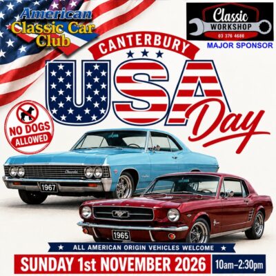 The American Classic Car Club USA Day 2026