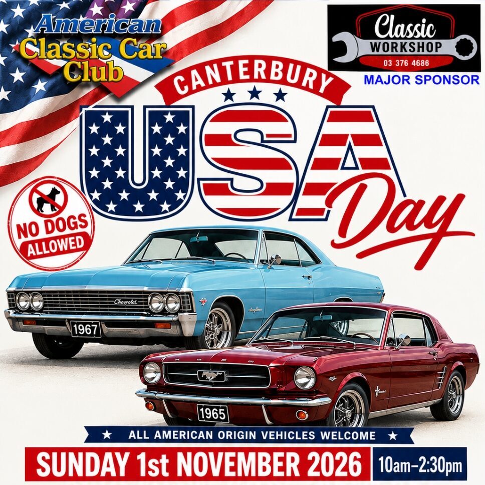 The American Classic Car Club USA Day 2026